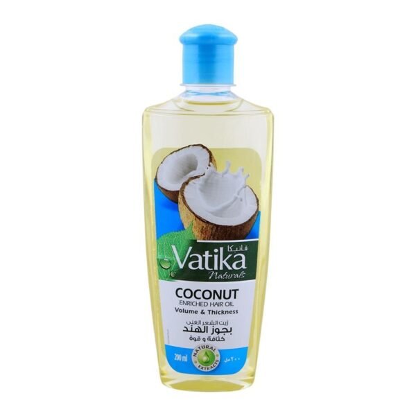 VATIKA HAIR OIL COCONUT ENRICHED 200ML
