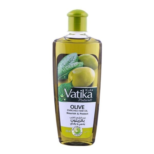 VATIKA HAIR OIL OLIVE ENRICHED NOURISH & PROTECT 200ML