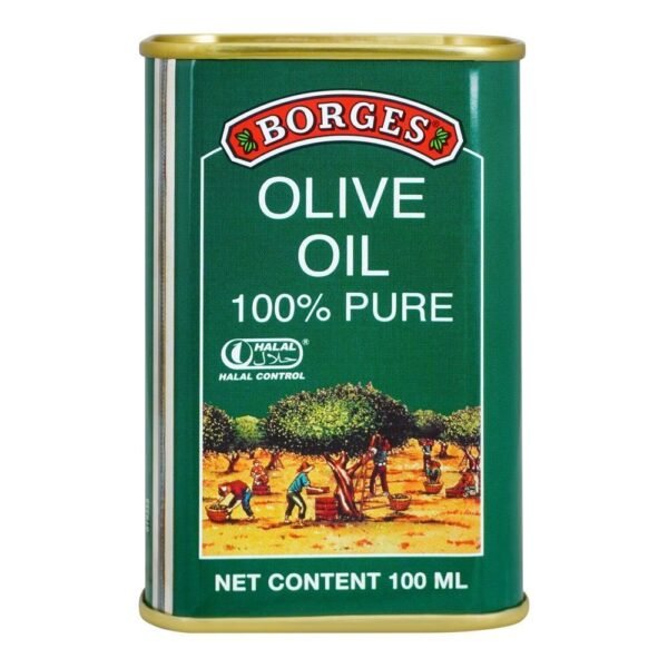 BORGES OLIVE OIL PURE TIN 100ML