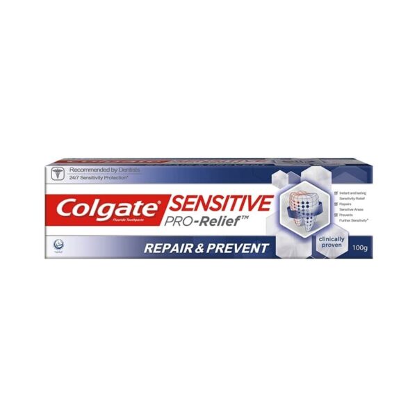 COLGATE SENSITIVE PRO RELIEF REPAIR&PREVENT TOOTH PASTE 100G