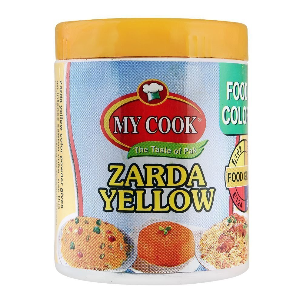 1016870-1.jpg MY COOK ZARDA FOOD COLOR 25G - Image 1