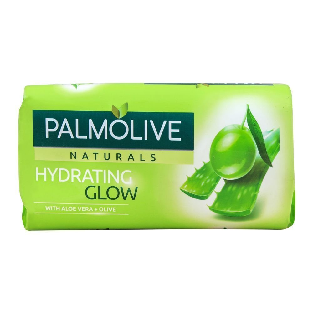 1021153-1.jpg PALMOLIVE SOAP HYDRATING GLOW WITH ALOE VERA OLIVE 130G - Image 1
