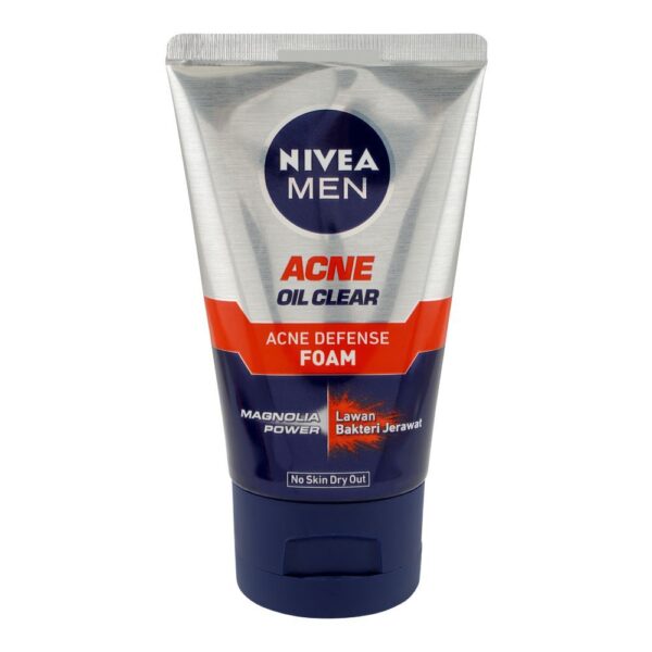 NIVEA MEN FACIAL FOAM BRIGHTENING ACNE CONTROL 100ML