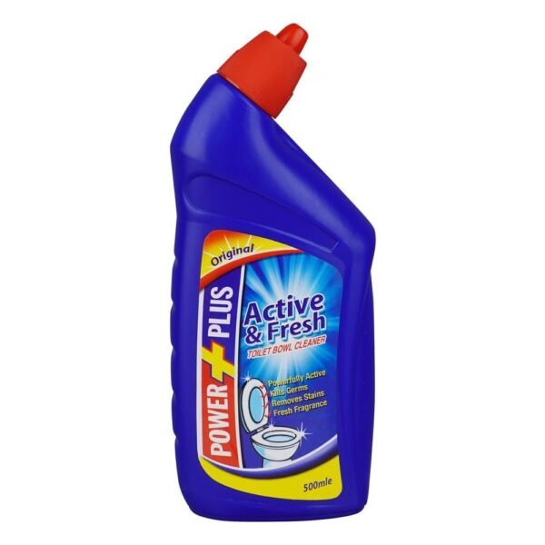POWER PLUS ACTIVE&FRESH TOILET CLEANER 500ML