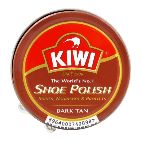 KIWI DARKTAN SHOE POLISH 45ML