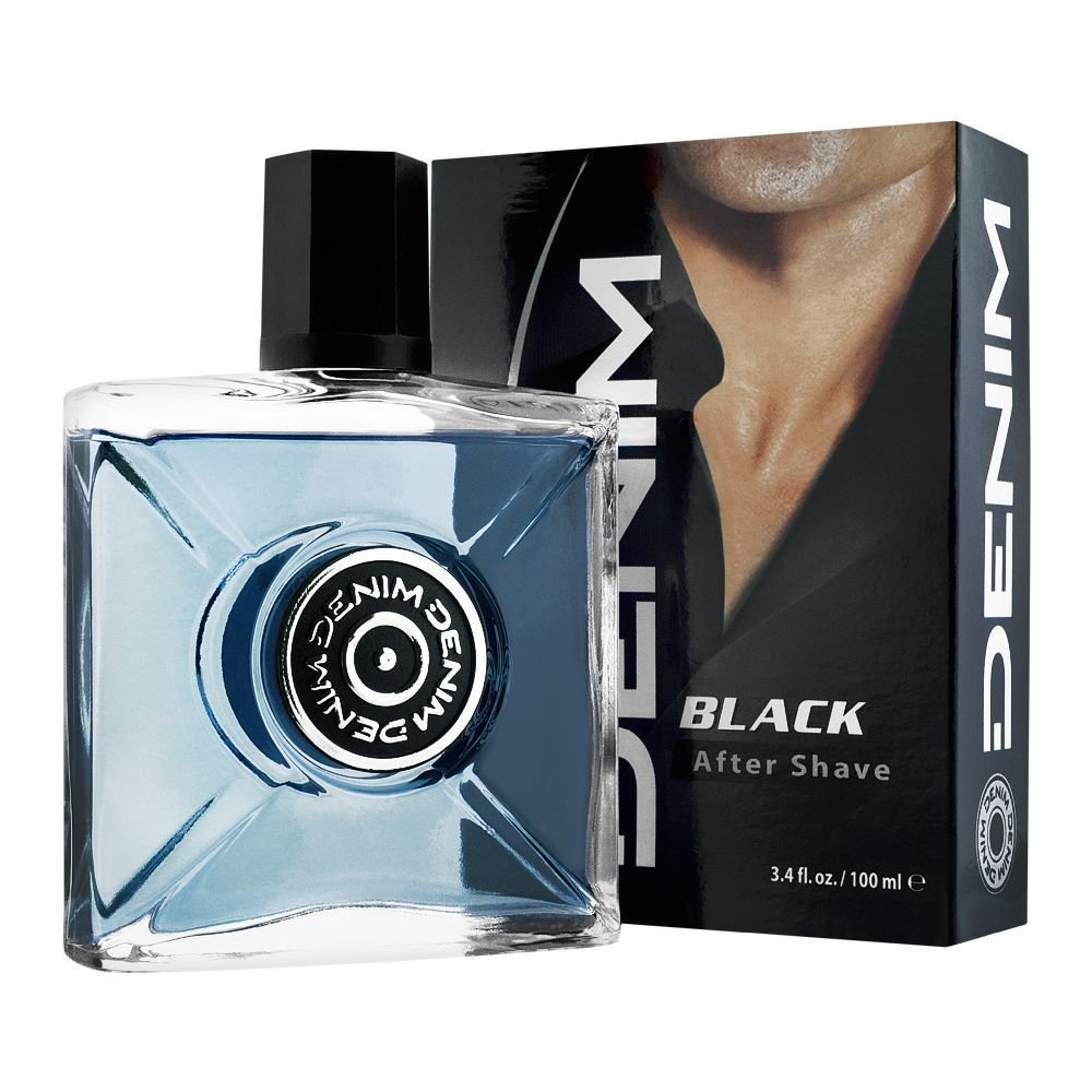 1052647-1.jpg DENIM BLACK AFTER SHAVE 100ML - Image 1