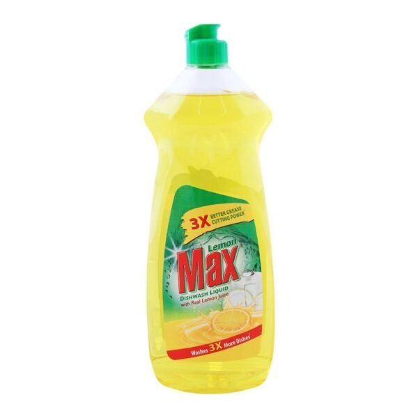 LEMON MAX DISHWASH LIQUID 750ML
