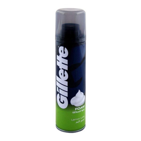 GILLETTE SHAVE FOAM LIME 200ML
