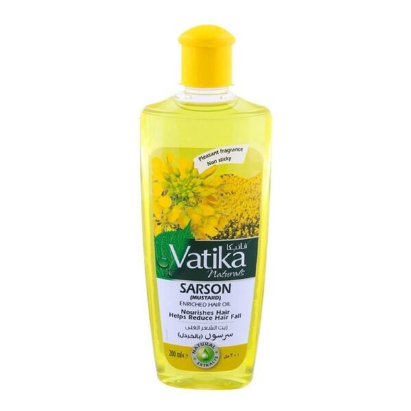 VATIKA HAIR OIL SARSON ENRICHED 200ML
