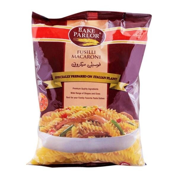 BAKE PARLOR FUSILLI MACRONI PASTA 400G