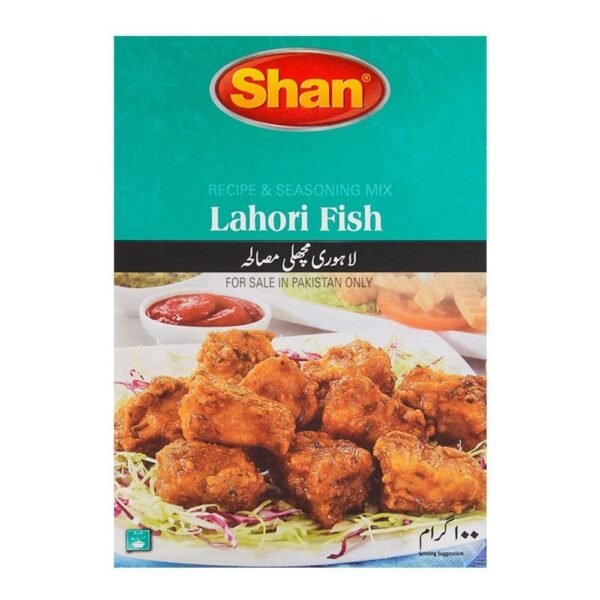 SHAN LAHORI FISH MASALA 100G