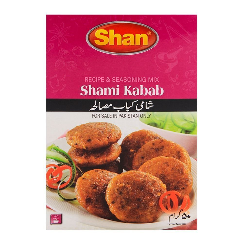 1120283-1.jpg SHAN SHAMI KABAB MASALA 50G - Image 1