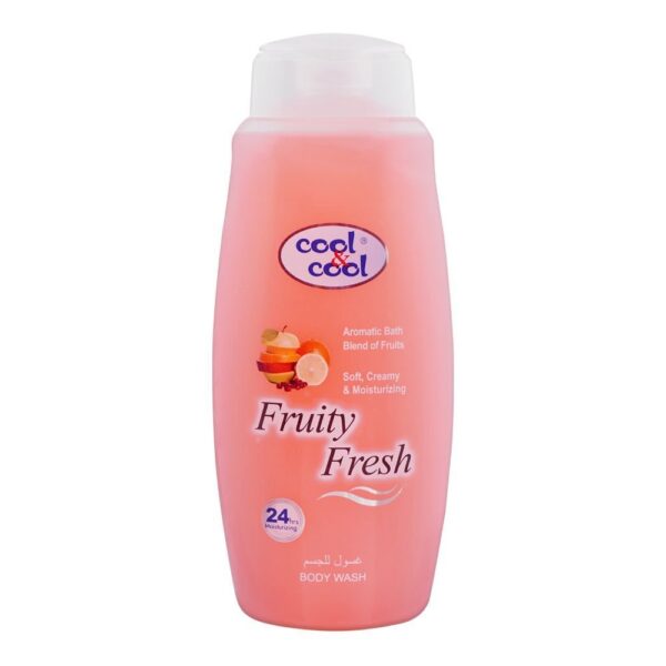 C&C FRUITY FRESH BODY WASH 500ML