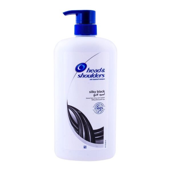 HEAD & SHOULDER SHAMPOO SILKY BLACK 1000ML