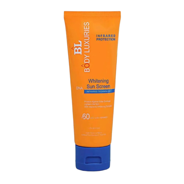 BODY LUXURIES SUN SCREEN WHITENING SPF60 75G