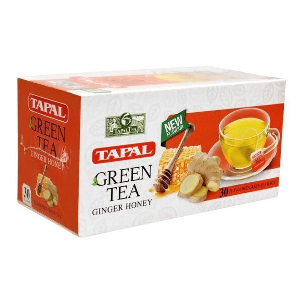 TAPAL GREEN TEA BAG GINGER HONEY (30PCS)