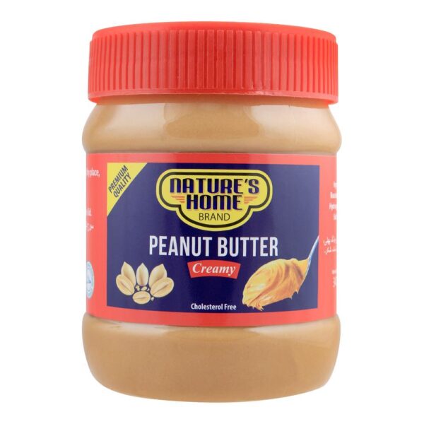 NATURE HOME PEANUT BUTTER CREAMY 340G