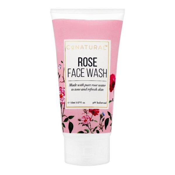 CO NATURAL ROSE FACE WASH 150ML