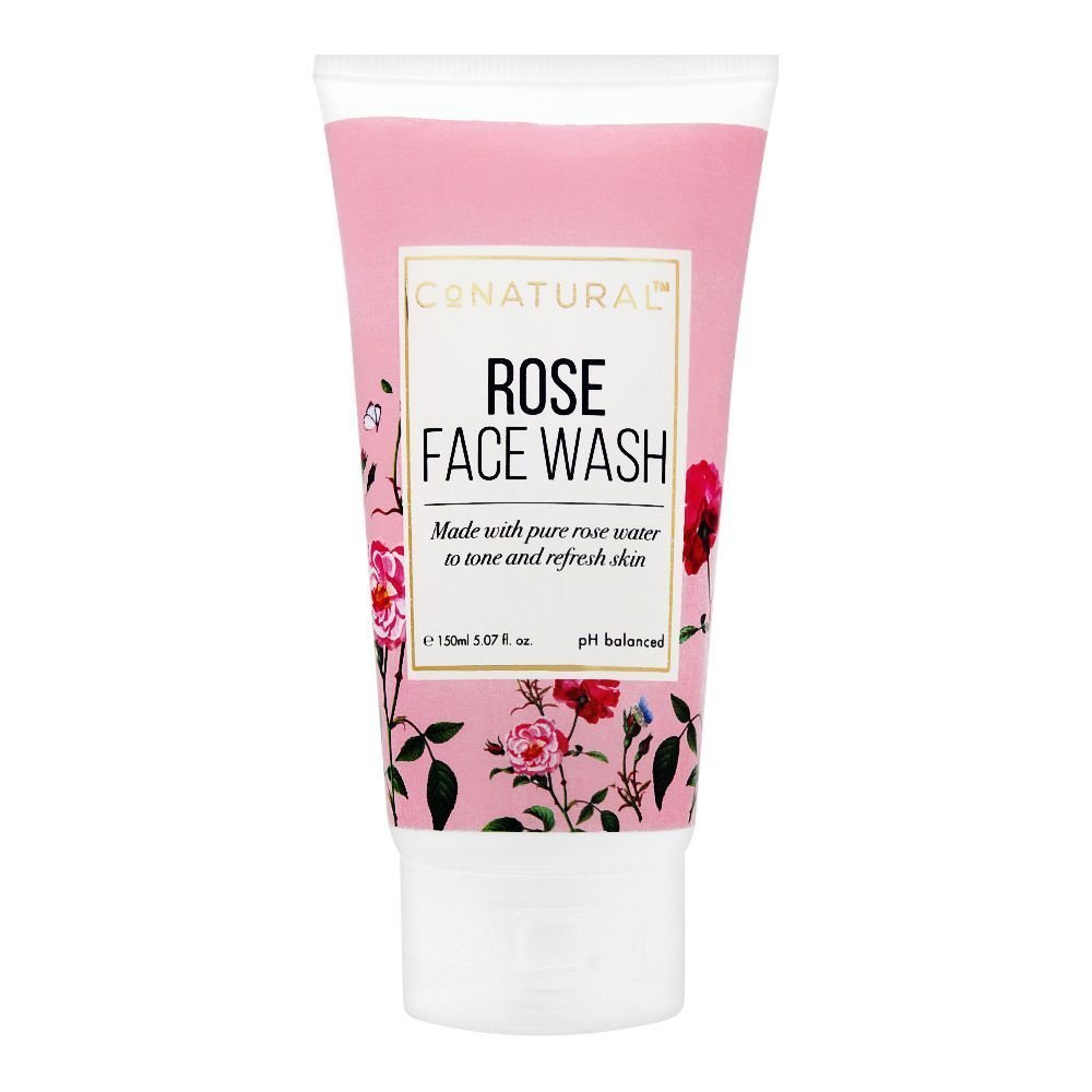 1204892-1.jpg CO NATURAL ROSE FACE WASH 150ML - Image 1