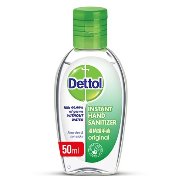 DETTOL ANTI-BACTERIAL INSTANT HAND SANITIZER 50ML