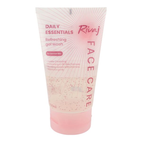 RIVAJ UK FACE CARE DAILY ESSENTIALS REFRESHING GEL 150ML