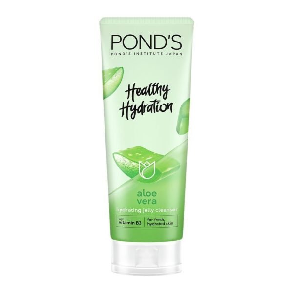 PONDS HEALTHY HYDRATION ALOE VERA JELLY CLEANSER 100G