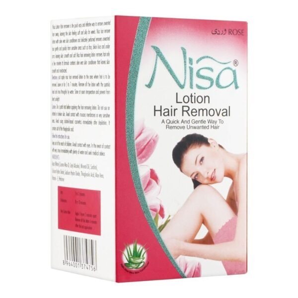 NISA HAIR REMOVAL LOTION ALOE VERA 120ML