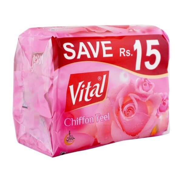 VITAL CHIFFON FEEL SOAP 125G BUNDLE