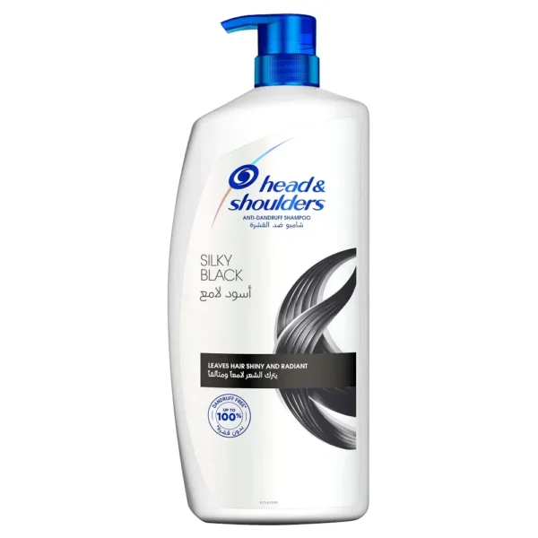 HEAD & SHOULDER SHAMPOO SILKY BLACK 650ML