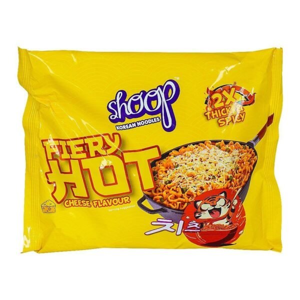 SHOOP FIERY HOT CHEESE KOREAN NOODLE 140G