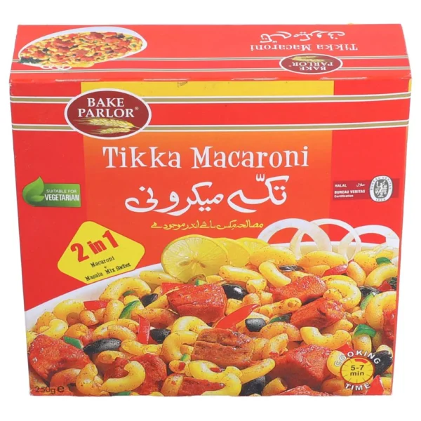 BAKE PARLOR TIKKA MACARONI PASTA 2IN1 250G