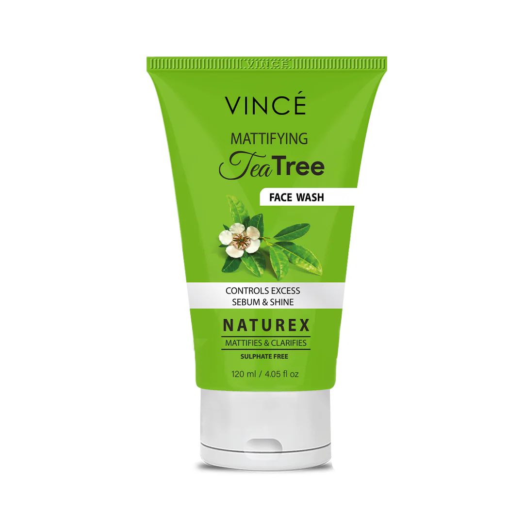 14.webp VINCE TEA TREE FACE WASH 120ML - Image 1