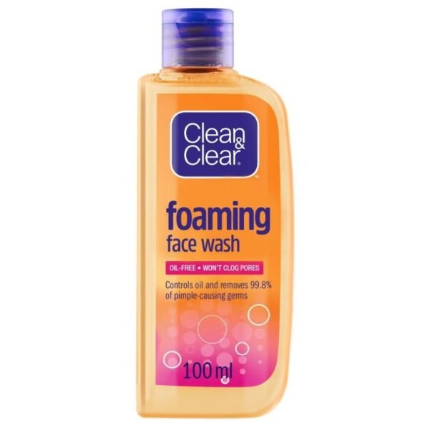 CLEAN & CLEAR FOAMING FACIAL WASH 100ML