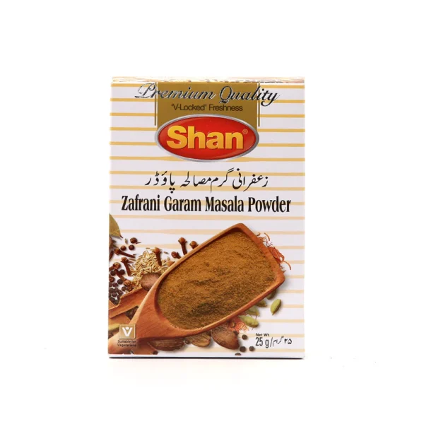 SHAN ZAFRANI GARAM MASALA POWDER 25G