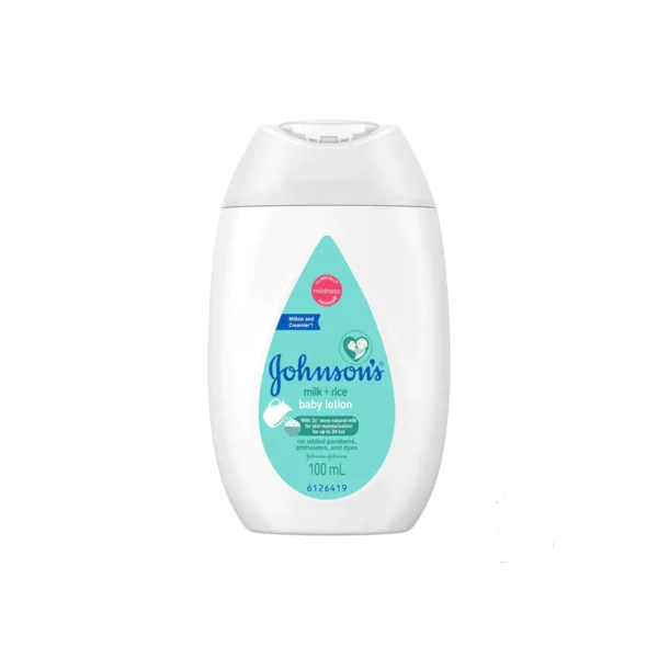 JOHNSONS MILK+RICE BABY LOTION 100MLe