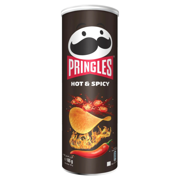 PRINGLES HOT&SPICY 165G