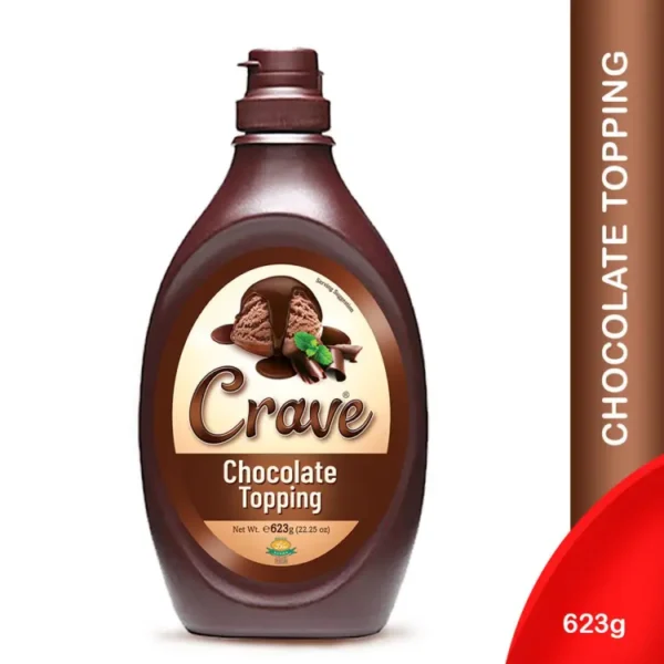 CRAVE CHOCOLATE TOPPING SYRUP 623G