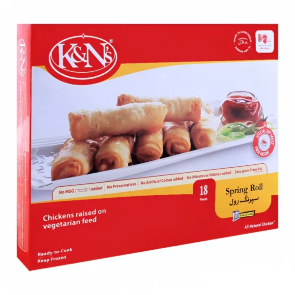 K&N'S CHICKEN SPRING ROLL 630G (18PCS)