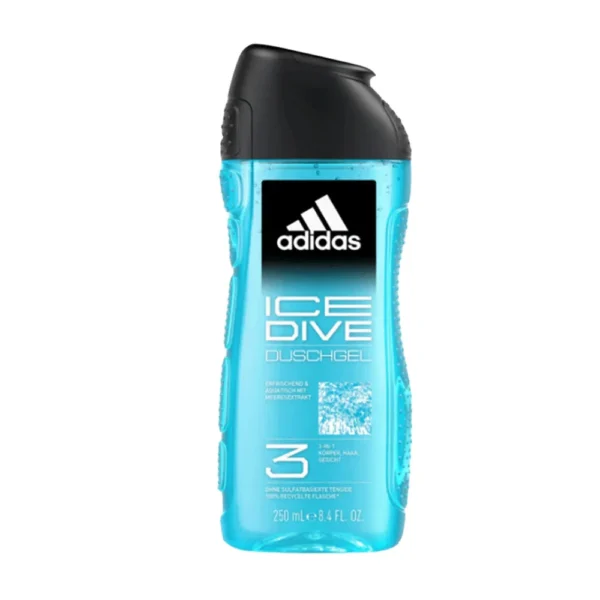 ADIDAS ICE DIVE SHOWER GEL 250ML NEW