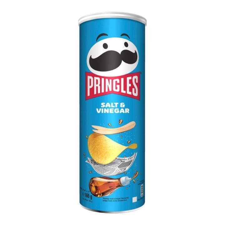 429823571.jpg PRINGLES SALT&VINEGAR 165G - Image 1