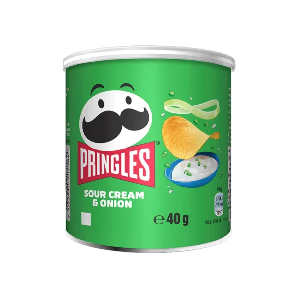 PRINGLES SOUR CREAM & ONION 40G