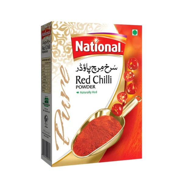 NATIIONAL RED CHILI POWDER 50G