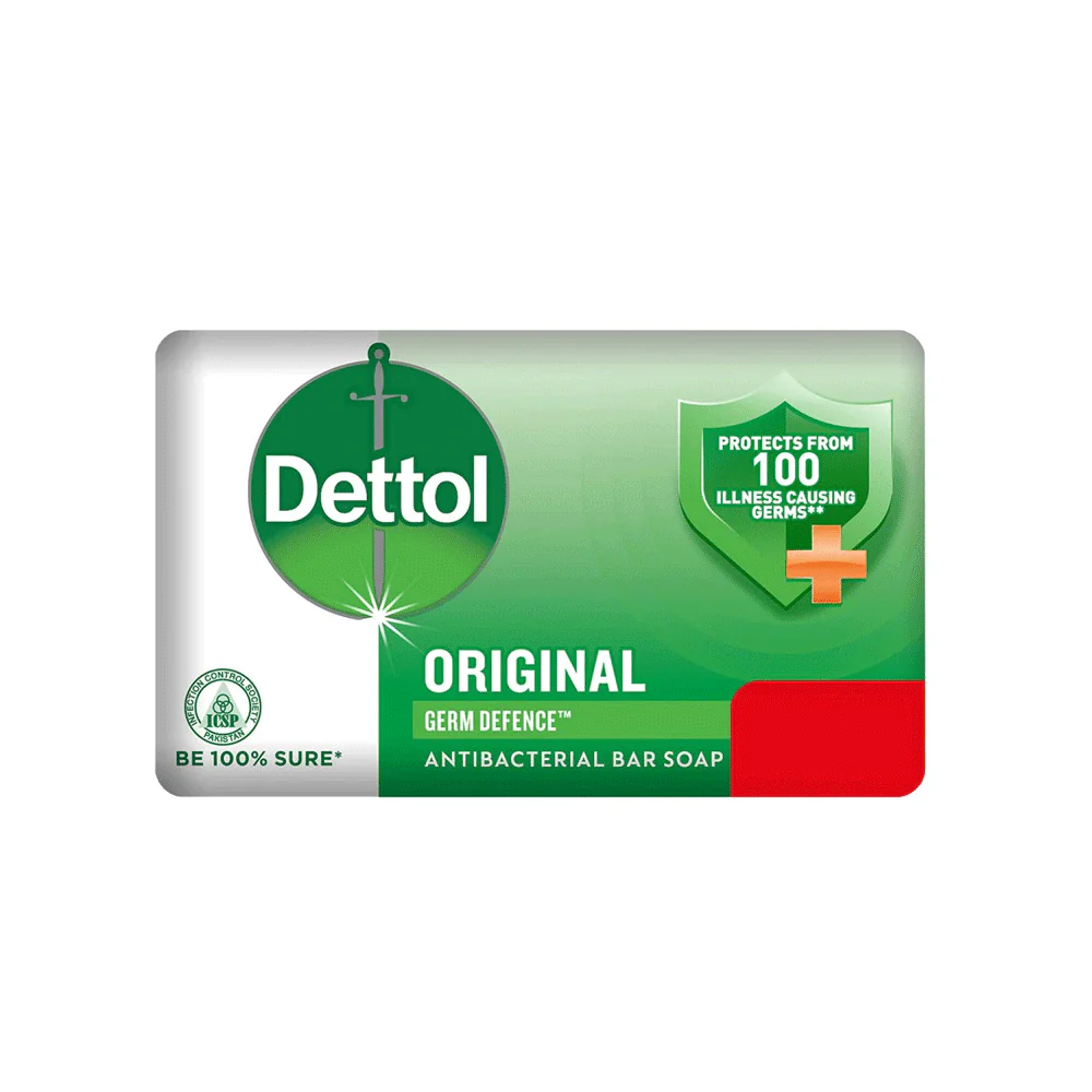 6001106209506_39200e17-344e-4071-b335-c72403746e44.webp DETTOL SOAP ORIGINAL ANTI-BACTERIAL 110G - Image 1