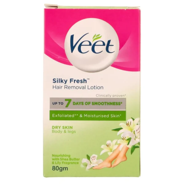 VEET HAIR REMOVAL LOTION FOR DRY SKIN 80G