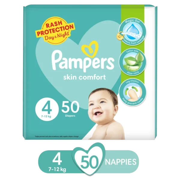 PAMPERS DIAPER JUMBO L 50PCS (7-12KG)