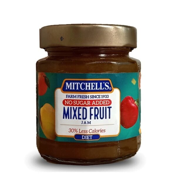 MITCHELLS DIET MIXED FRUIT JAM 325G