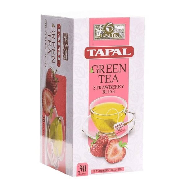TAPAL STRAWBERRY BLISS GREEN TEA (30 BAGS)