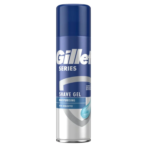 GILLETE SHAVING GEL MOISTURIZING 200ML