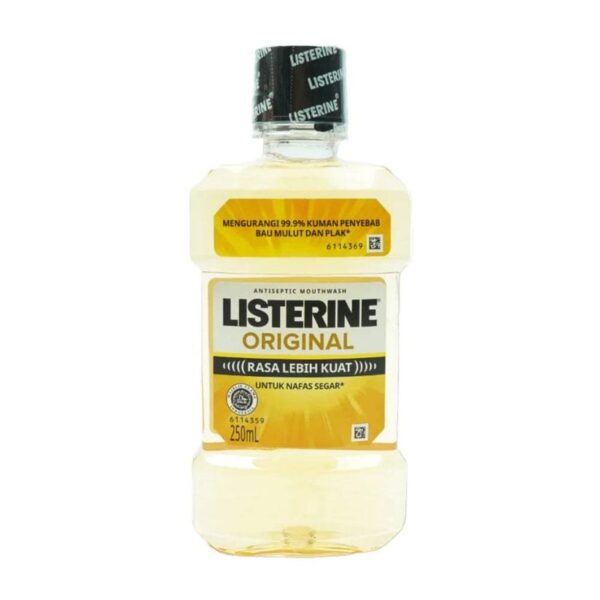LISTERINE ORIGINAL RASA LEBIH KUAT 250MLe