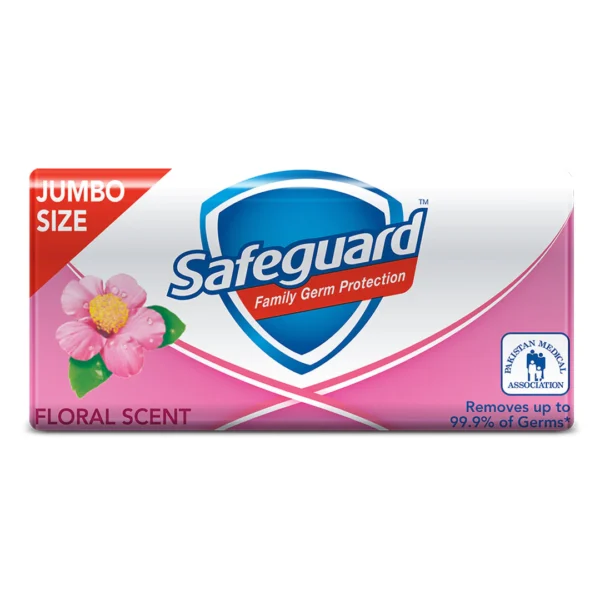 SAFEGUARD SOAP FLORAL SCENT JUMBO SIZE 175G